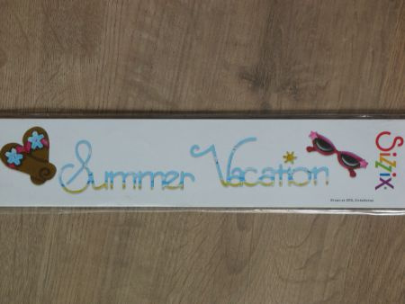 OP=OP Sizzix decorative strip summer vacation