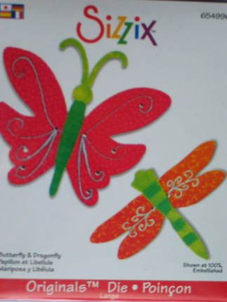 OP=OP Sizzix bigz butterfly & dragonfly