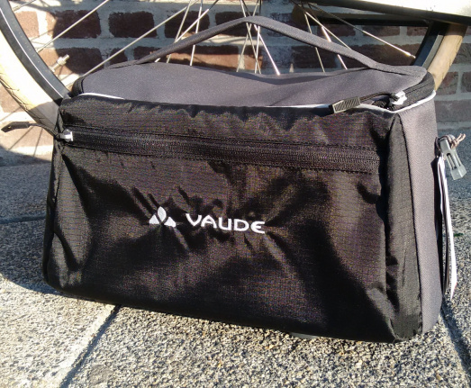 Vaude Bagagedragertas Road Master Shopper Zwart (Snap-it Trunkbag)