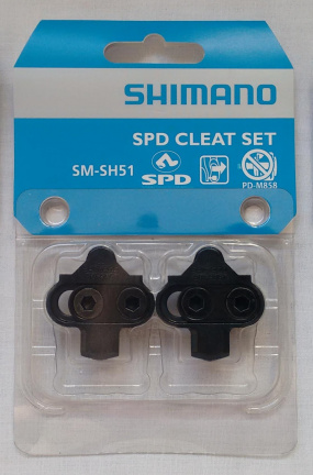 Shimano Schoenplaatjes SM-SH51 voor SPD pedalen