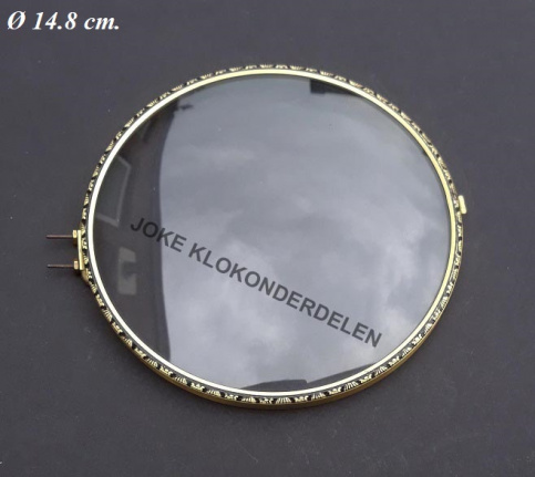 === Pendule deur = bol glas = gebruikt === 39806