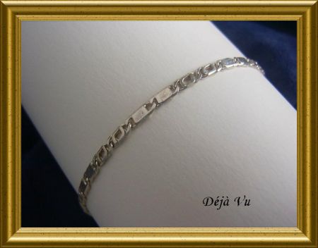 Mooi zilveren armbandje - nr. 1