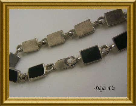Mooie zwarte armband - Afbeelding 2