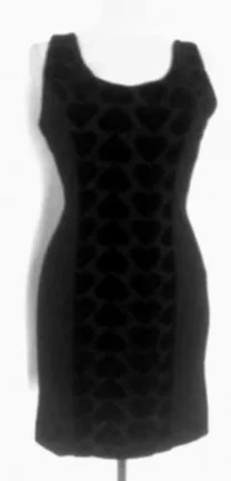 MADE IN ITALY Maat 38 - 40 Zwarte jurk stretch - nr. 1