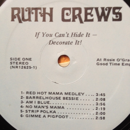 Ruth Crews - GESIGNEERD - If you can't hide it - decorate it! - LP - Afbeelding 7