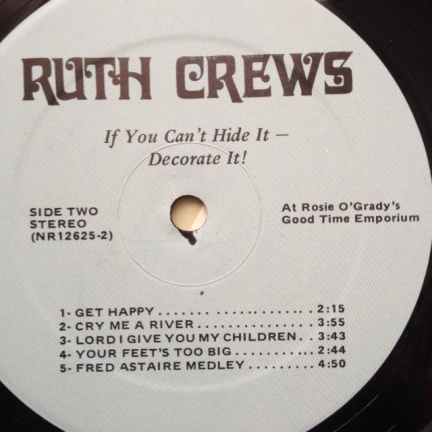 Ruth Crews - GESIGNEERD - If you can't hide it - decorate it! - LP - Afbeelding 8