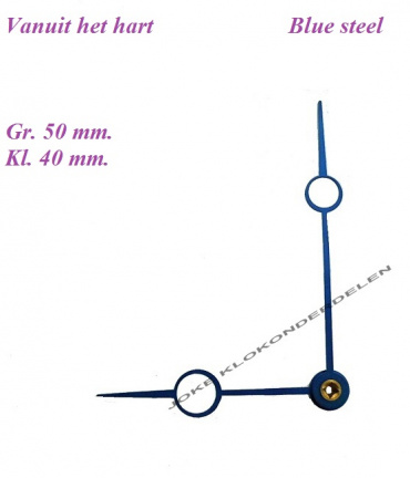 Brequet wijzers Franse pendule = 35832