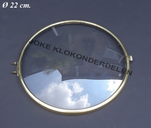 === Pendule deur = bol glas = gebruikt === 39938