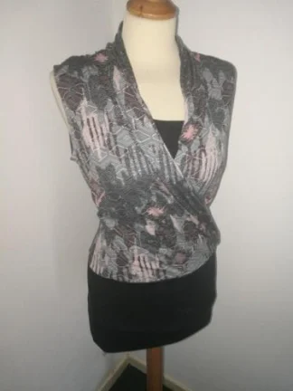 OBJECT Maat 42 ( XL) Mooie jurk met print - nr. 1