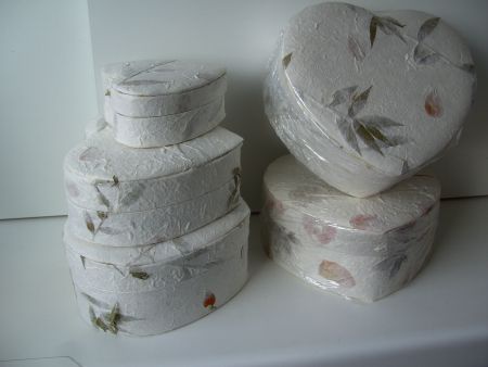 LUXE KADO VERPAKKING DOOSJES MULBERRY PAPIER 3 DLG ASSORTIE PAKKET