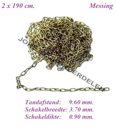 ===2 Klok ketting = z.g.a.n. === 40010