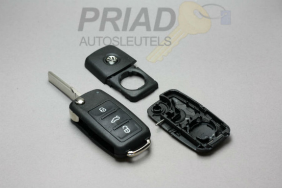 VW autosleutel herstellen! Sleutelbaard afgebroken? - nr. 1