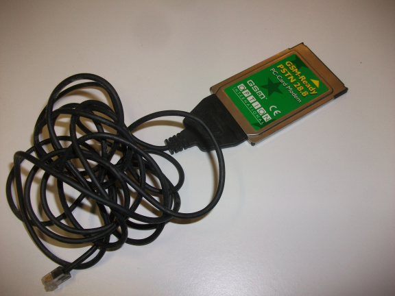 Option Modem 28,8 PCMCIA , ANALOG , PSTN - nr. 1