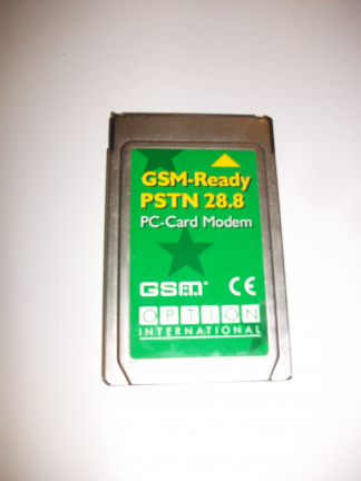Option Modem 28,8 PCMCIA , ANALOG , PSTN - Afbeelding 2