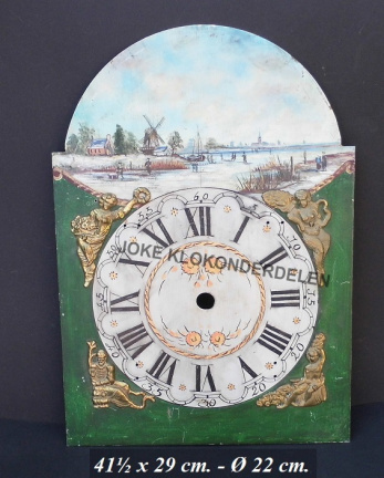 = Wijzerplaat = staartklok = opknapper = 40079