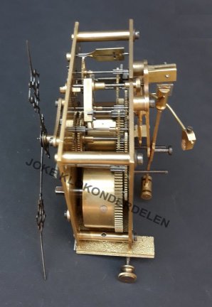 === Regulateur uurwerk = Carl Werner = oud === 40076 - Afbeelding 4