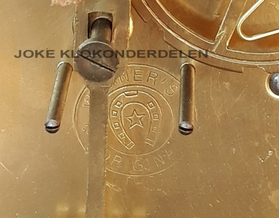 === Regulateur uurwerk = Carl Werner = oud === 40076 - Afbeelding 5