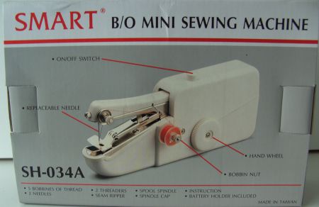 MINI NAAIMACHINE IDEAAL VOOR KLEINE KLUSJES OF VOOR HOBBY 18