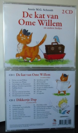 DE KAT VAN OME WILLEM 33 KINDERLIEDJES A.M.G SCHMIDT DUBBEL CD NIEUW