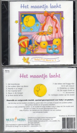 HET MAANTJE LACHT Baby’s First Music! KINDER CD NIEUW