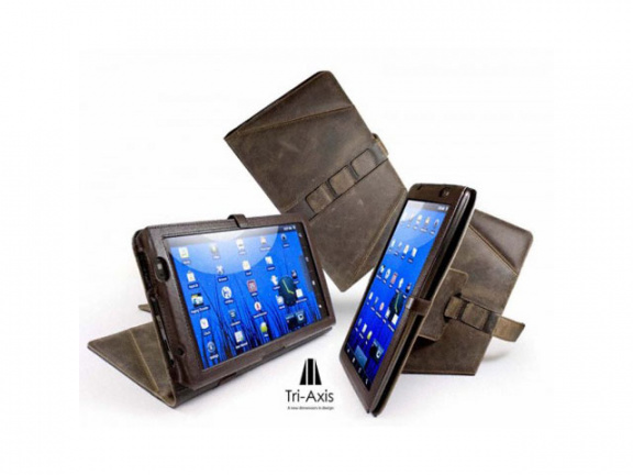 Lederen Tuff-Luv Tri-Axis SaddleBack Case Hoes Archos 101/Arnova 10 - nr. 1