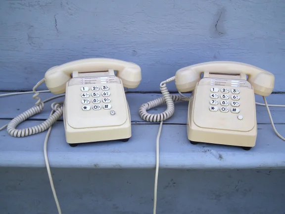 vintage telefoons uit Frankrijk