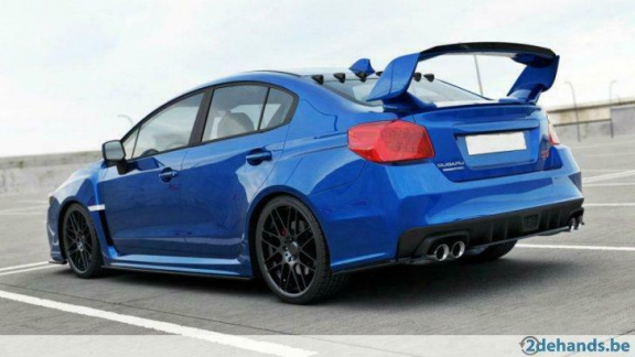 Subaru Impreza Mk4 WRX STI Centre Rear Splitter - Afbeelding 3