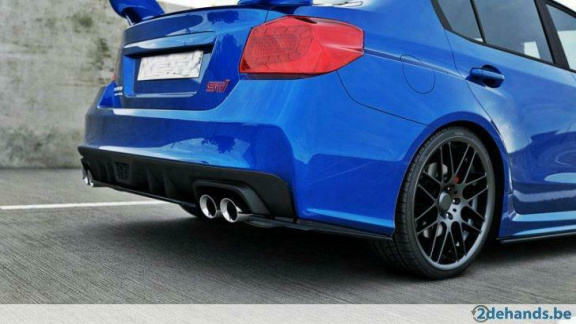 Subaru Impreza Mk4 WRX STI Centre Rear Splitter - Afbeelding 6