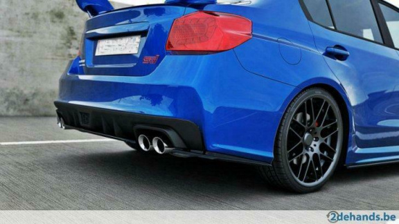 Subaru Impreza Mk4 WRX STI Rear Side Splitters - Afbeelding 2