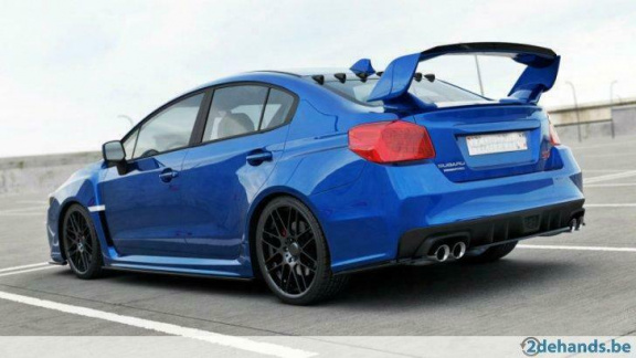 Subaru Impreza Mk4 WRX STI Rear Side Splitters - Afbeelding 3