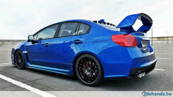 Subaru Impreza Mk4 WRX STI Achterklep Spoiler extention - Afbeelding 2