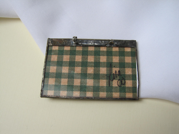 Broche Pasen Easter Greetings konijn naar de markt met eieren 5.7x3.9 cm - Afbeelding 5