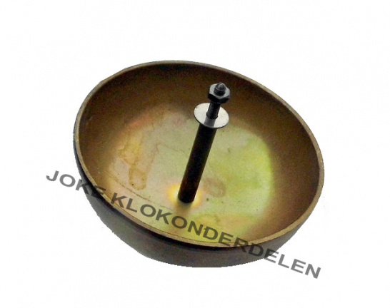 === Klok bel incl. steun = gebruikt === 40223 - Afbeelding 2