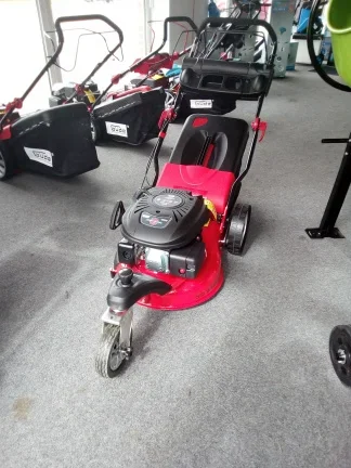 Luxe aangedreven motormaaier Trike 140cc 3,7 Pk mulchfunktie, maaien, zijuitworp