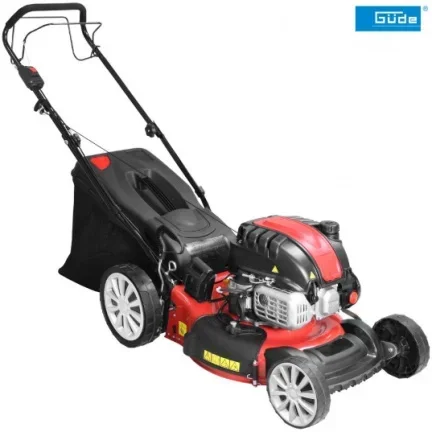 Benzine grasmaaier met mulchfunctie, E-start en aandrijving
