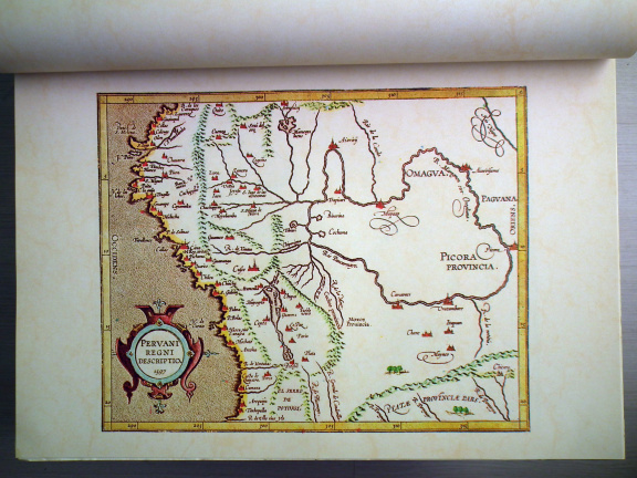 Zeldzame, grote atlas van Peru - Afbeelding 4