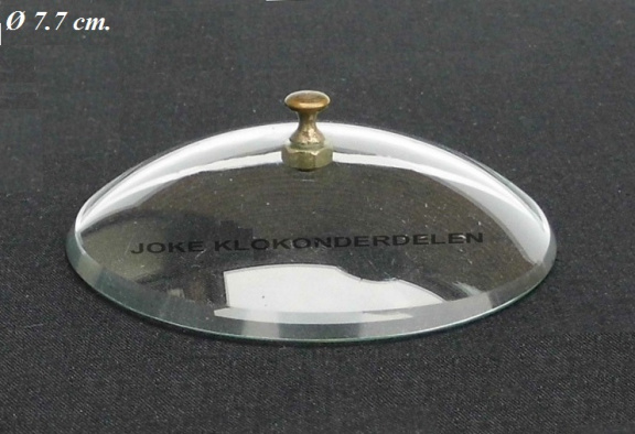 Bol glas = ± 7.7 cm. = geslepen randje = 36611