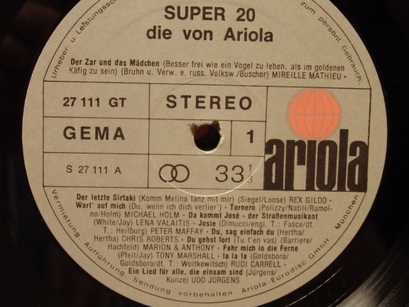 LP - Super 20 - Neu '76. - Afbeelding 4