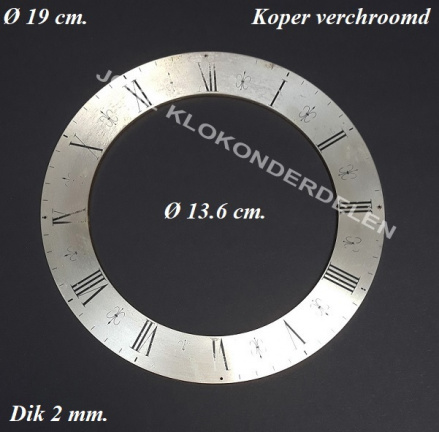 === Cijferring = koper verchroomd = oud === 40393