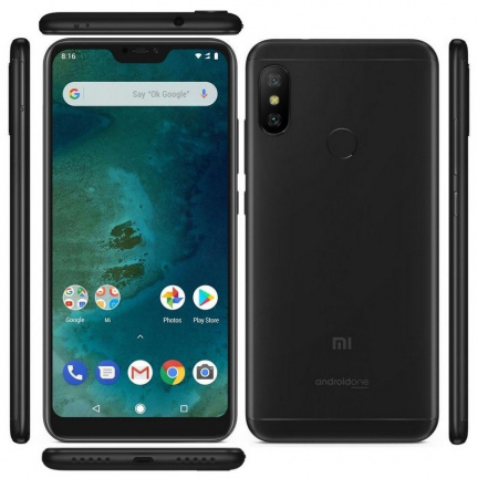 Xiaomi Mi A2 Lite Global Version 4G Phablet - Black - Afbeelding 2
