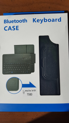 Nieuwe bluetooth keyboard case Samsung Galaxy Tab A 10.1 - nr. 1