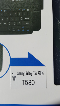 Nieuwe bluetooth keyboard case Samsung Galaxy Tab A 10.1 - Afbeelding 7