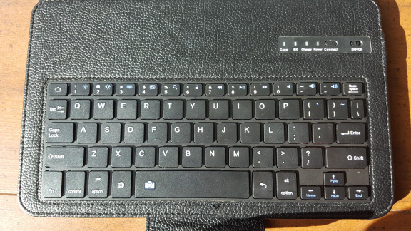 Nieuwe bluetooth keyboard case Samsung Galaxy Tab A 10.1 - Afbeelding 3