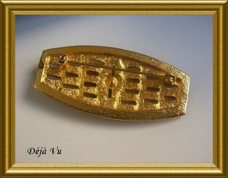 Leuke broche met steentjes - Afbeelding 2