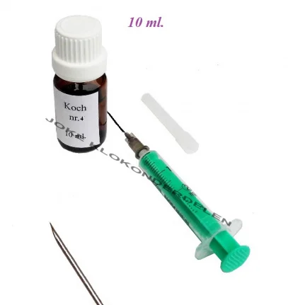 === Koch nr. 4 met doseernaald = 10 ml. === 36330
