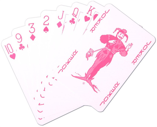 Roze Speelkaarten | Winning Moves - Speelkaarten - Afbeelding 2