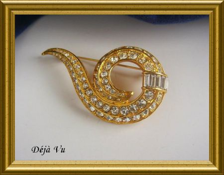 Nog een leuke broche met steentjes - Afbeelding 4