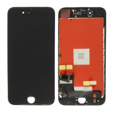 Iphone 7 voorkant scherm glas LCD display + Digitizer COMPLEET *ZWART*