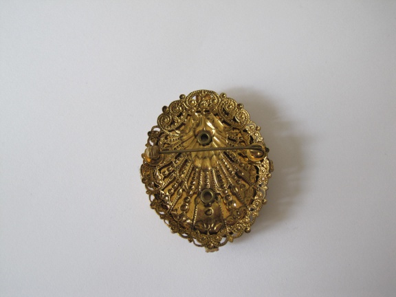 Broche antieke camee roos afbeelding /Germany 5.2x4.1 cm. - Afbeelding 7