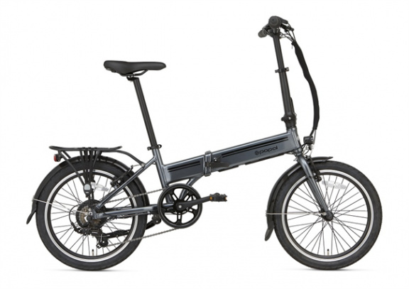 Popal E-Folt 2.0 Grijs 20 inch Vouwfiets